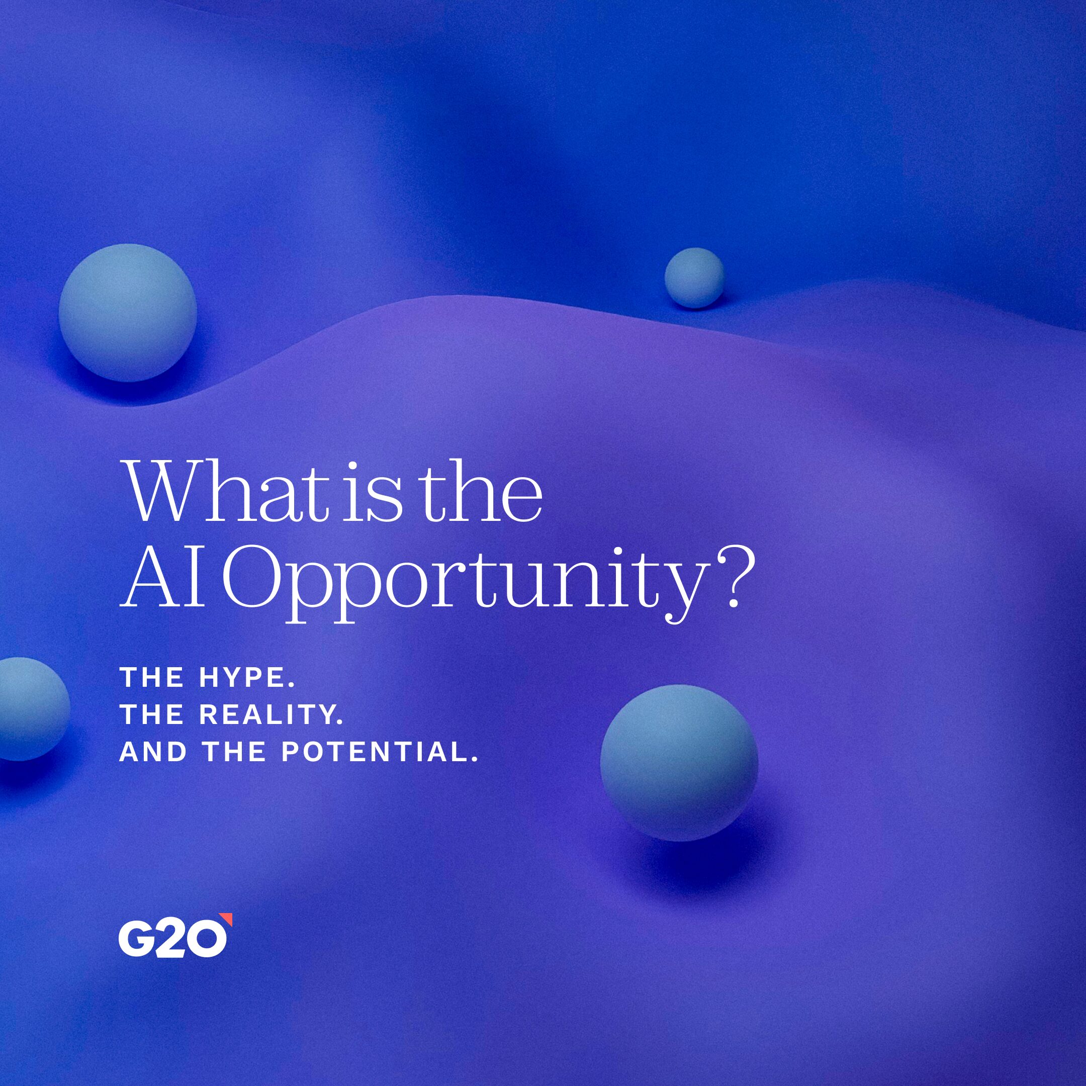 What is the AI Opportunity - White Paper - G2O